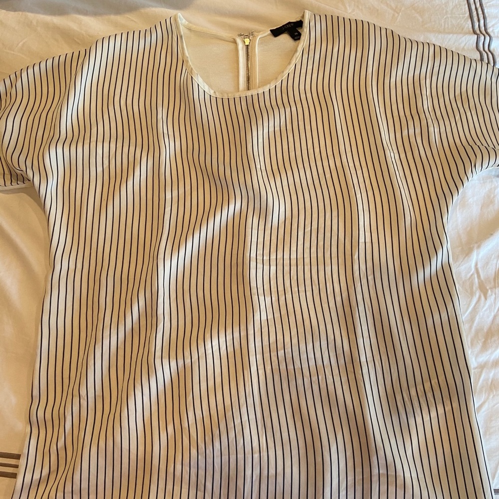 J. Crew striped blouse